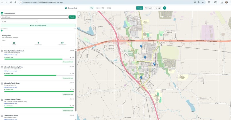 CommonKind Map – screenshot 2