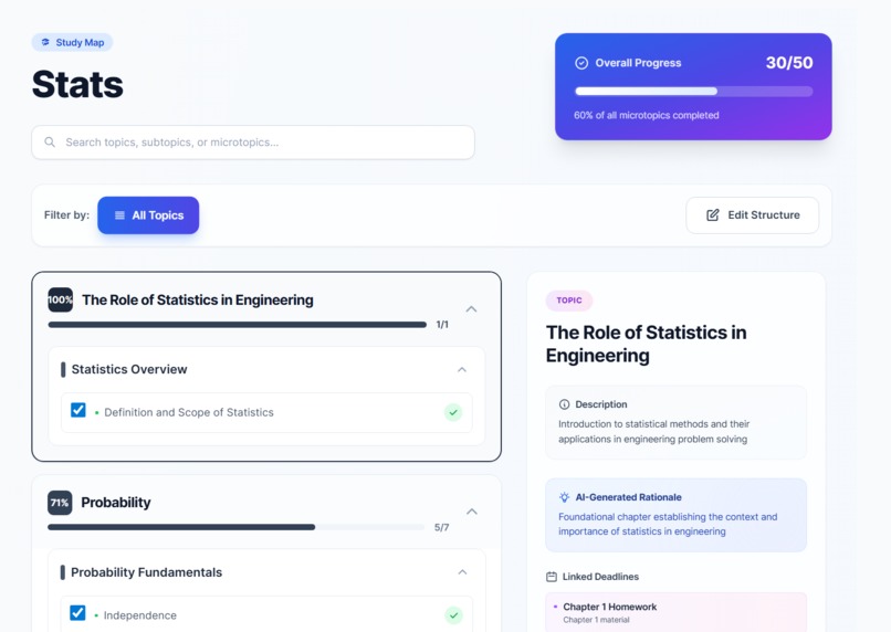 StudyMap – screenshot 7