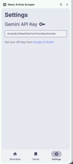 Article Neutralizer – screenshot 1