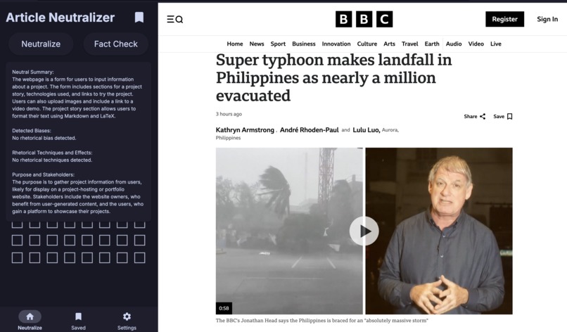 Article Neutralizer – screenshot 3