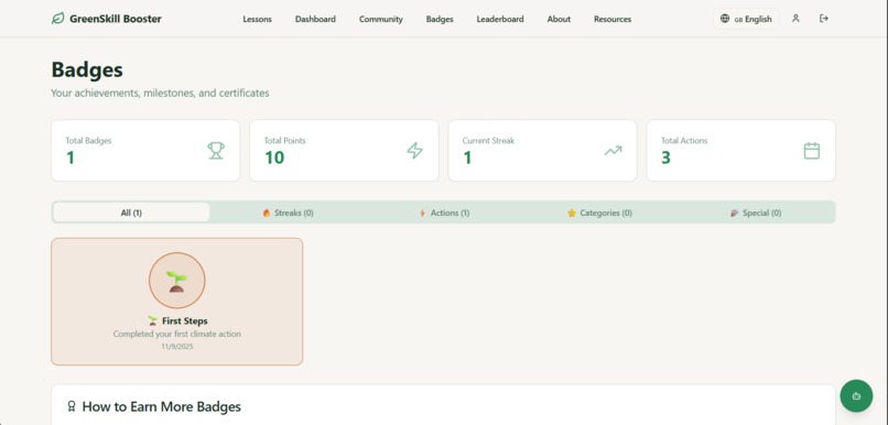 GreenSkill Booster – screenshot 4