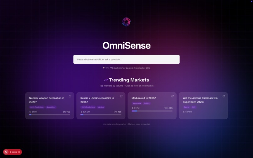 OmniSense – screenshot 1