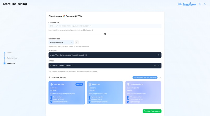 tuneloom – screenshot 3
