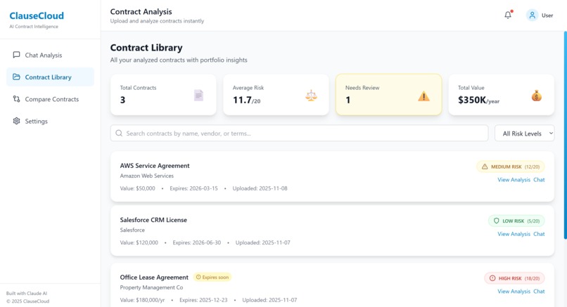 ClauseCloud by Cloud – screenshot 3