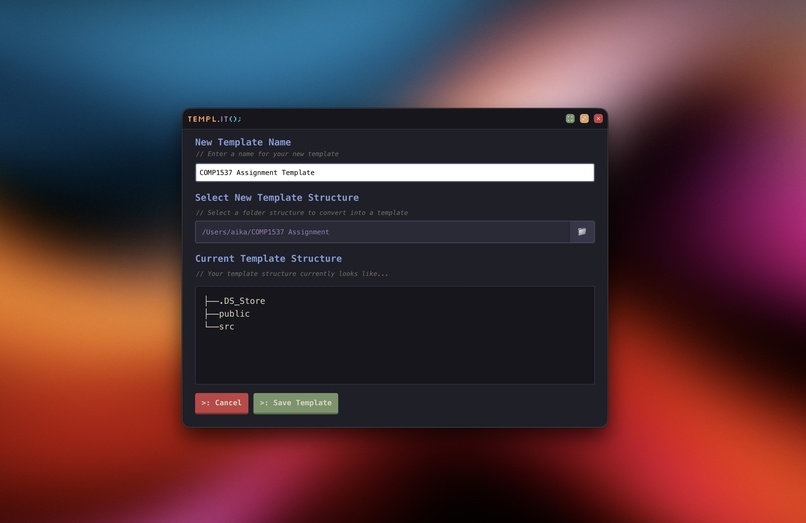 templ.it() – screenshot 3