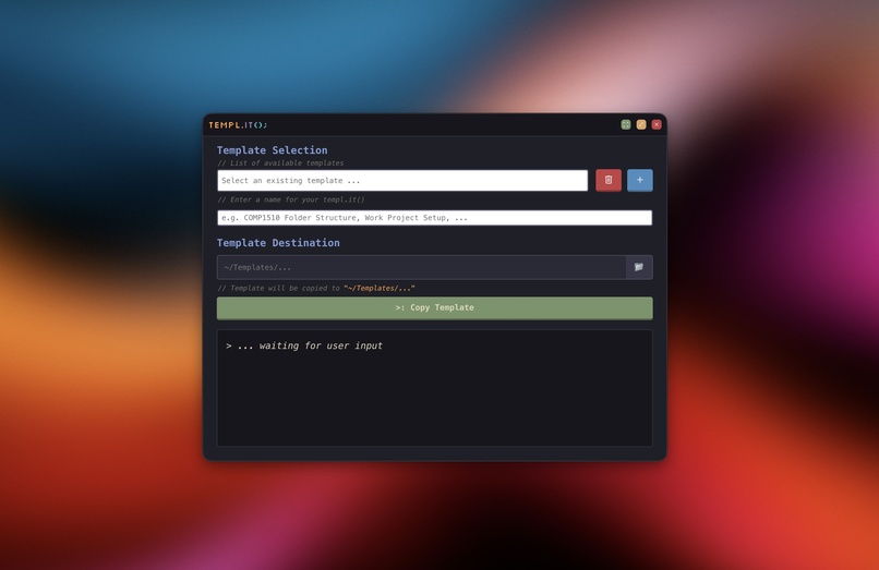 templ.it() – screenshot 1