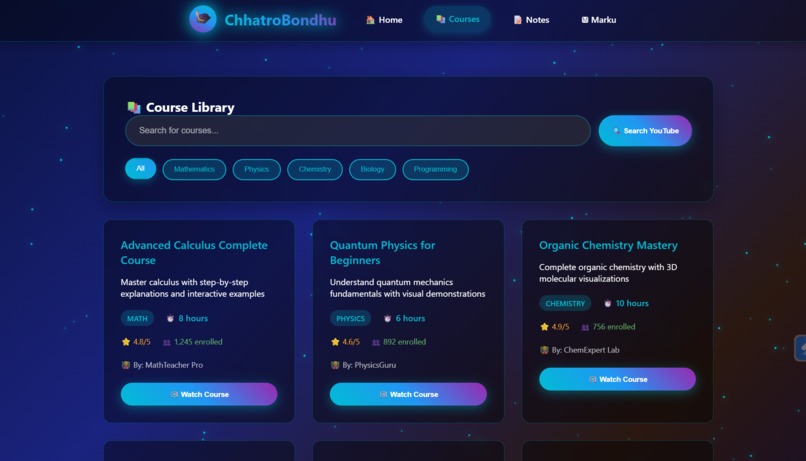 ChhatroBondhu - Your Ultimate Study Companion – screenshot 2