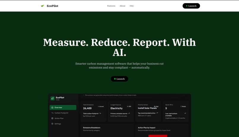 Eco Pilot  – screenshot 1