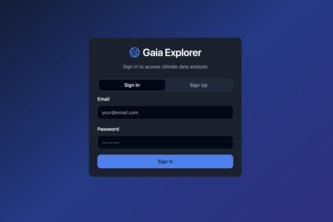 Gaia Explorer | Devpost