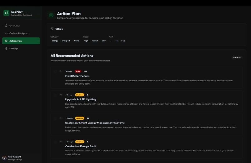 Eco Pilot  – screenshot 4