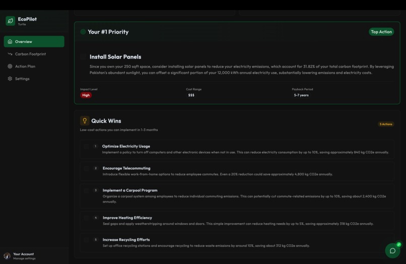 Eco Pilot  – screenshot 5