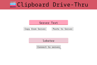 Clipboard Drive-Thru