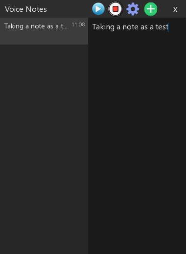 Voice Notes – screenshot 1