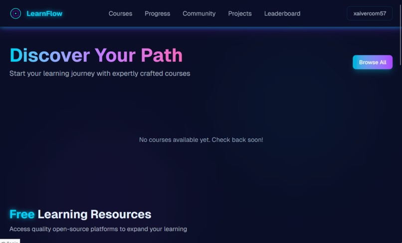 LearnFlow – screenshot 5