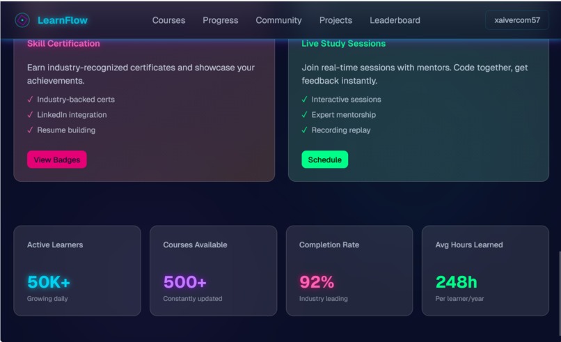LearnFlow – screenshot 7
