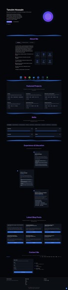 DynamicFolio CMS – screenshot 1
