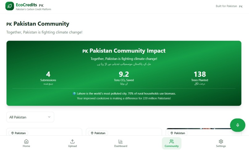 ecoCredits – screenshot 1