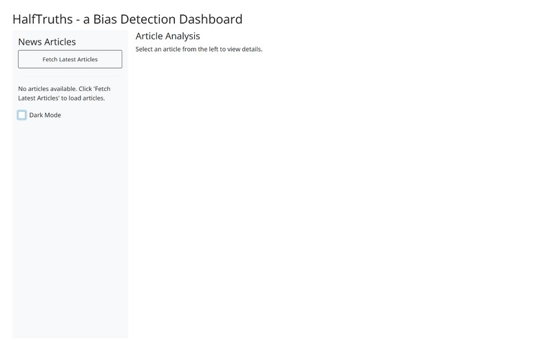 HalfTruths – screenshot 1
