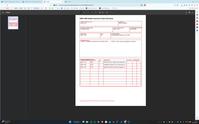 ClaimPilot Pro – screenshot 3