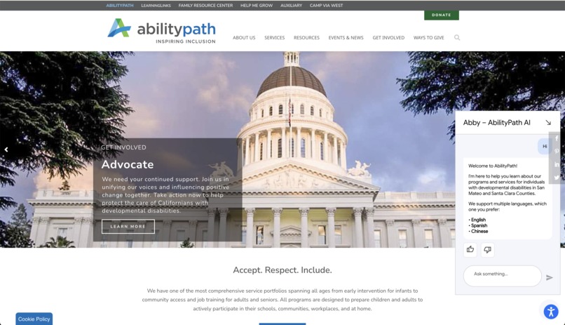 Abby: AbilityPath_Chatbox – screenshot 1