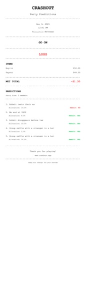 Crashout: Truly bet on anything – screenshot 3