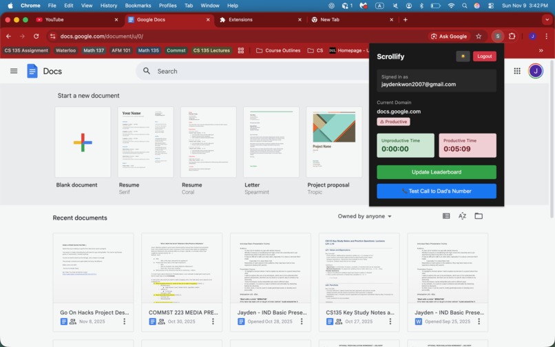 Scrollify – screenshot 5