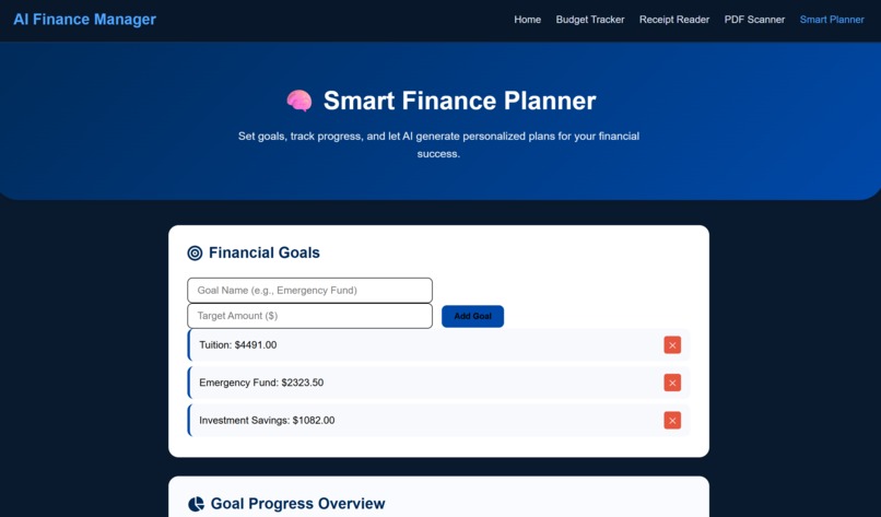 AI Finance Manager – screenshot 1