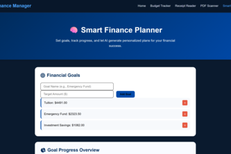 AI Finance Manager