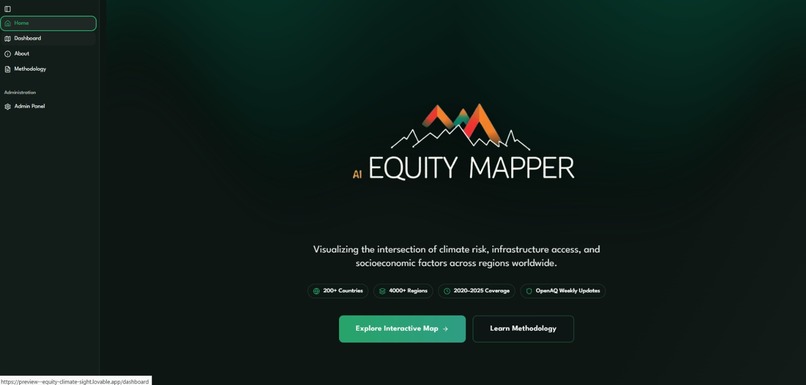 AI Equity Mapper – screenshot 1