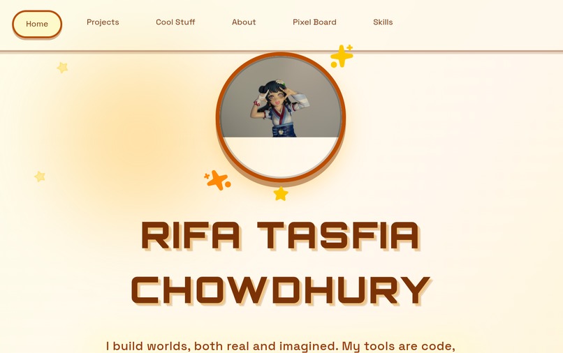 Rifa Tasfia Chowdhury - Portfolio – screenshot 1