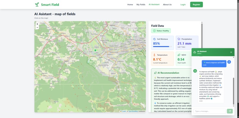 Smart Field WINNER 1st PLACE – screenshot 2