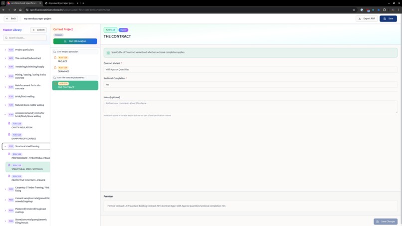 Architectural Specification AI Green Optimiser – screenshot 2