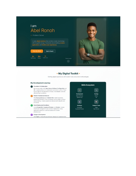 me portfolio – screenshot 3
