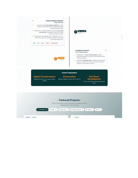 me portfolio – screenshot 4