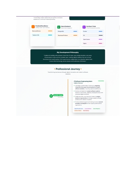 me portfolio – screenshot 5
