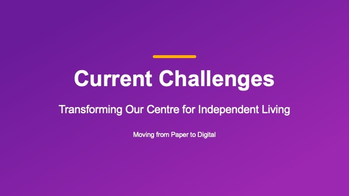 Centre for Independent Living – screenshot 1