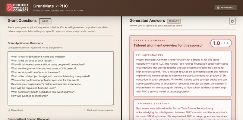 GrantMate – screenshot 1
