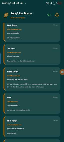 me portfolio – screenshot 7