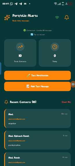me portfolio – screenshot 6