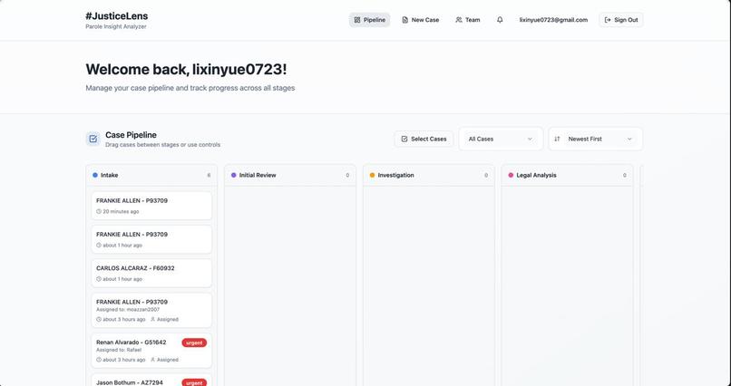JusticeLens – screenshot 1
