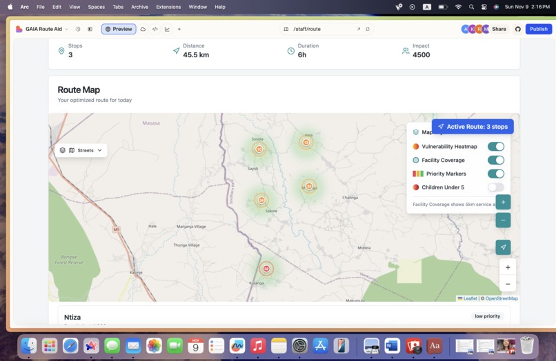 AidAtlas – screenshot 1