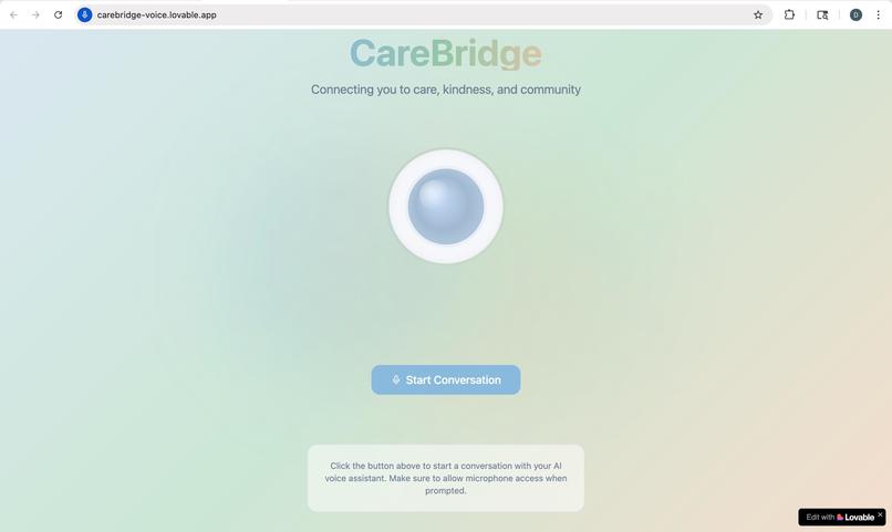 CareBridge – screenshot 2