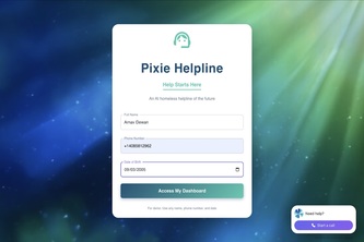 PIXIE helpline - Help starts here