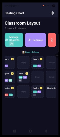 Seatly – screenshot 4