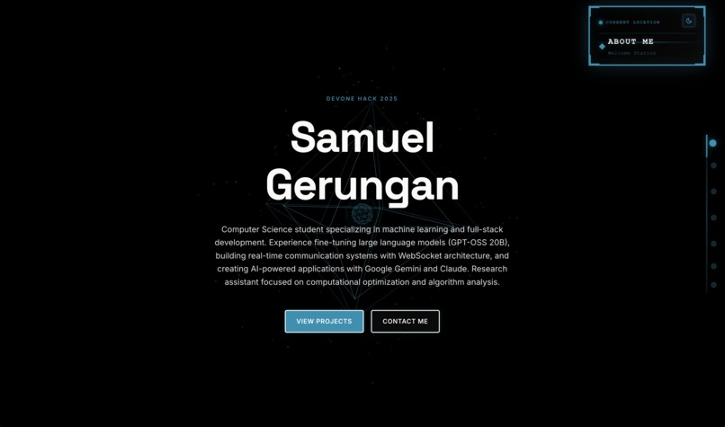 AI/ML Software Engineering Student Portfolio – screenshot 3