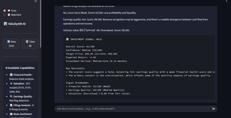 ValuSynth – screenshot 3
