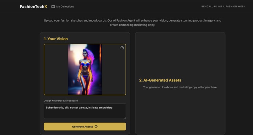 FashionTechX -AI Fashion Agent + NFT Marketplace  – screenshot 2