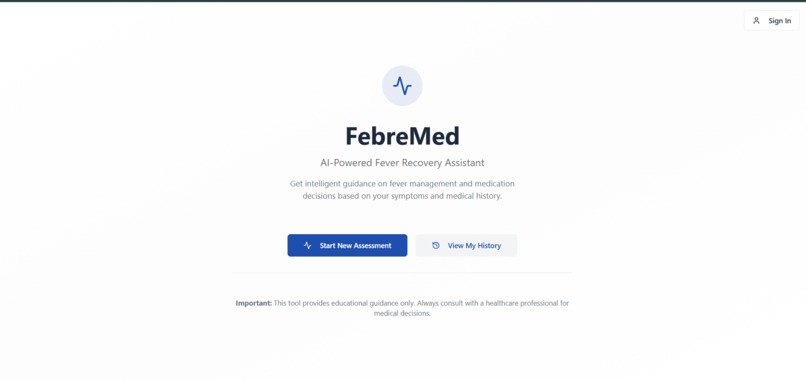 FebreMed – screenshot 1