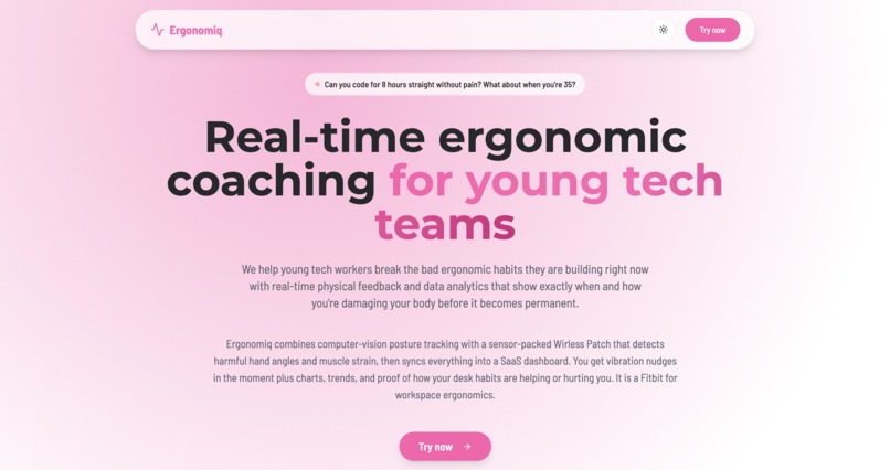 Ergonomiq – screenshot 2