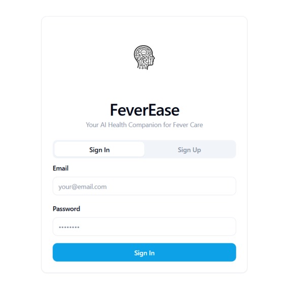 FeverEase - Connecting patients to care through AI  – screenshot 1
